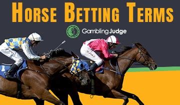 horse betting terms|Horse Betting Terms .